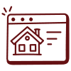 icons search house online | HomeServices