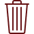 Trash bin waste disposal removal icon | HomeServices